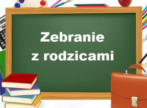 Zebranie z rodzicami uczniów klas pierwszych