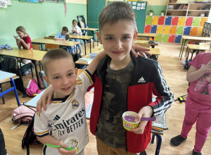 Dzień Dziecka na lodowo — czyli klasa 2b i 5a w akcji!