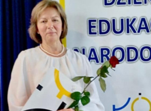 Gratulacje dla wyjątkowej nauczycielki