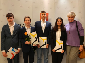 Stypendyści programu „Mia100 Zdolnych”