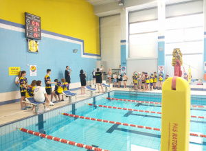 Pierwsze zawody młodych pływaków!