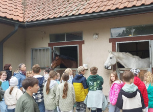 Wycieczka klas 3a i 3b do Lasu Łagiewnickiego